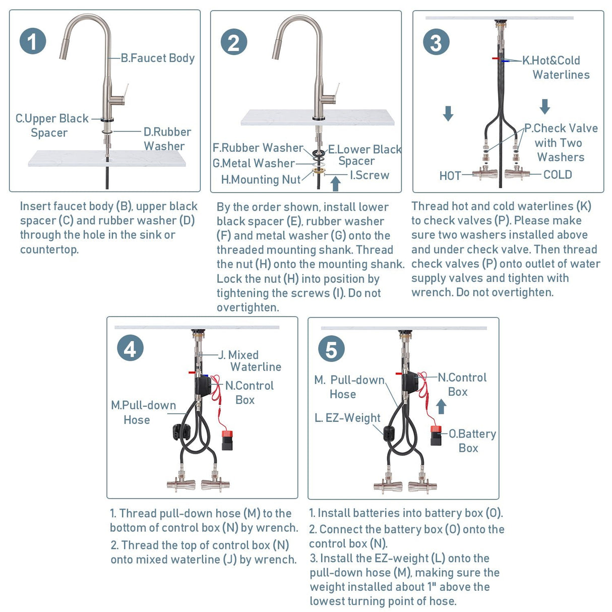 Serene Valley Rowland Touch Sensor with Pull - Down Sprayer Kitchen Faucet, Single Lever Handle with Deck Plate, Stainless Steel Finish STK210ST - Serene Valley