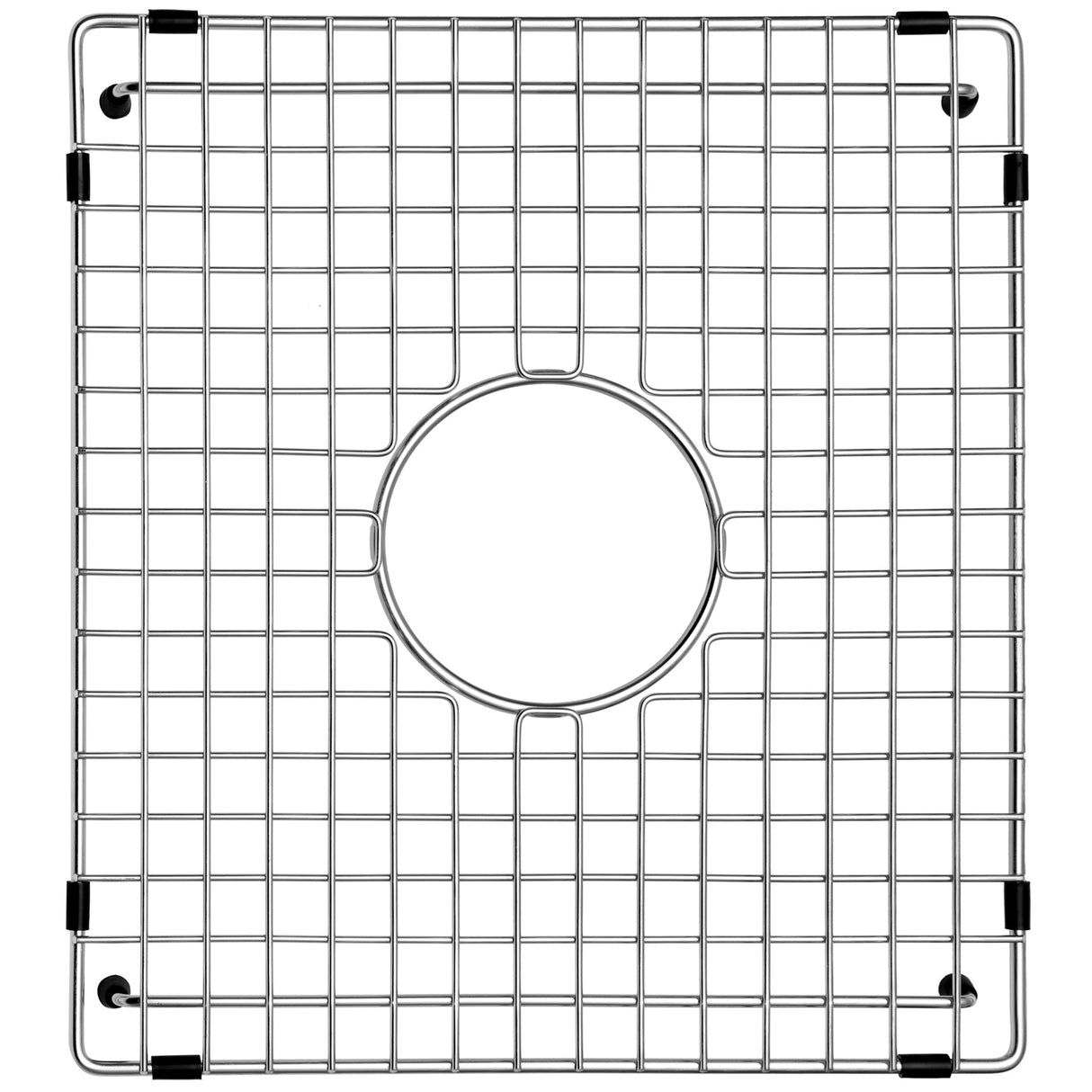 Serene Valley Sink Bottom Grid 13" X 15 - 1/2", Centered Drain with Corner Radius 3/8", Sink Protector SVH1416C - Serene Valley