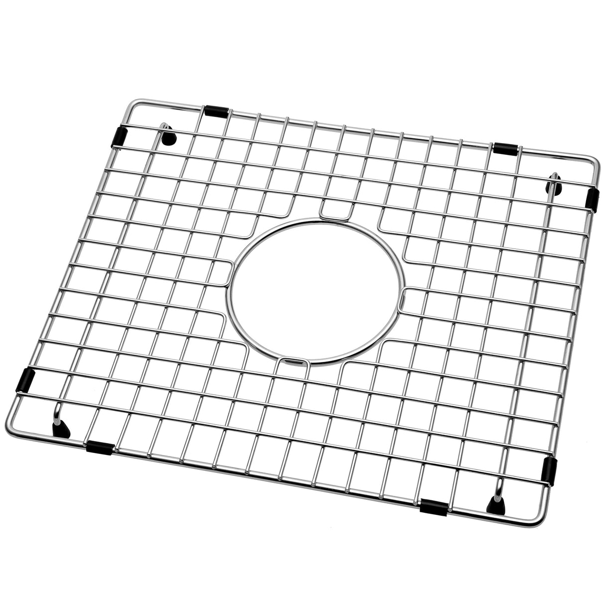 Serene Valley Sink Bottom Grid 16 - 1/2" X 14 - 1/2", Centered Drain with Corner Radius 3/8", Sink Protector SVH1715C - Serene Valley