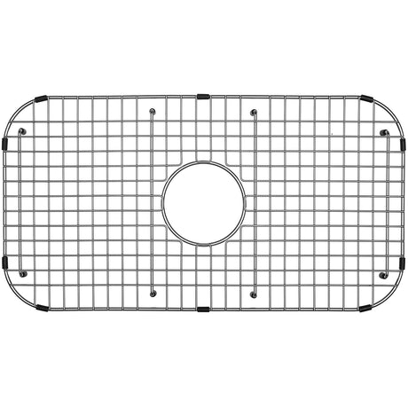 Serene Valley Sink Bottom Grid 27 - 1/2" x 14 - 1/4", Centered Drain with Corner Radius 3 - 1/2", NDG2814C - Serene Valley