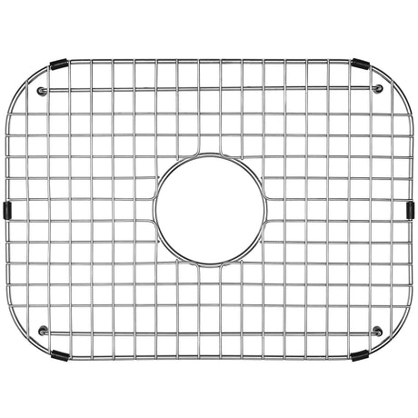 Serene Valley Sink Grid 18 - 1/8" L x 13 - 3/8" W, Centered Drain with Corner Radius 3 - 1/2", NDG1813C - Serene Valley