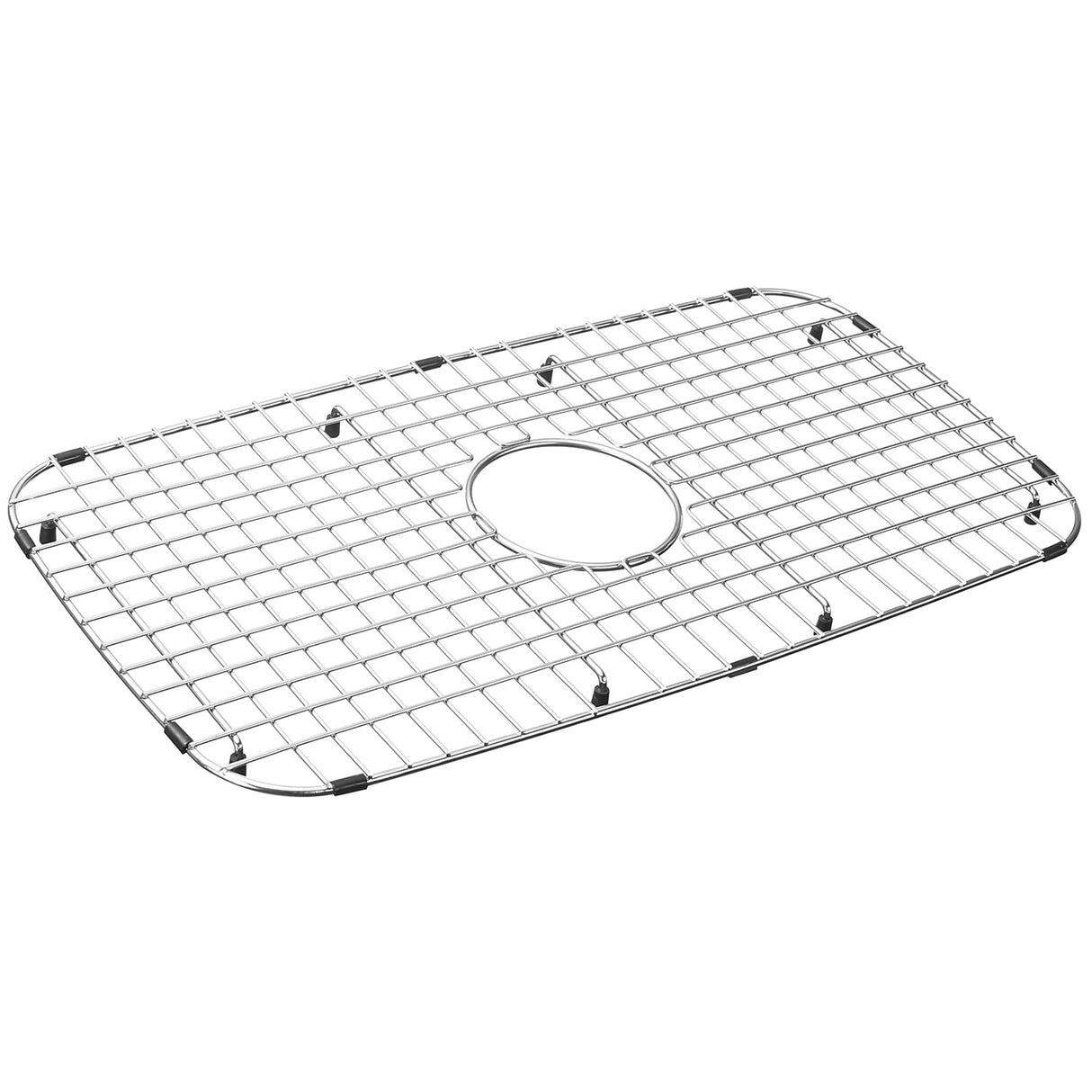 Serene Valley Sink Grid 26 - 1/8" x 13 - 15/16", Centered Drain with Corner Radius 2 - 1/2", NDG2614C - Serene Valley