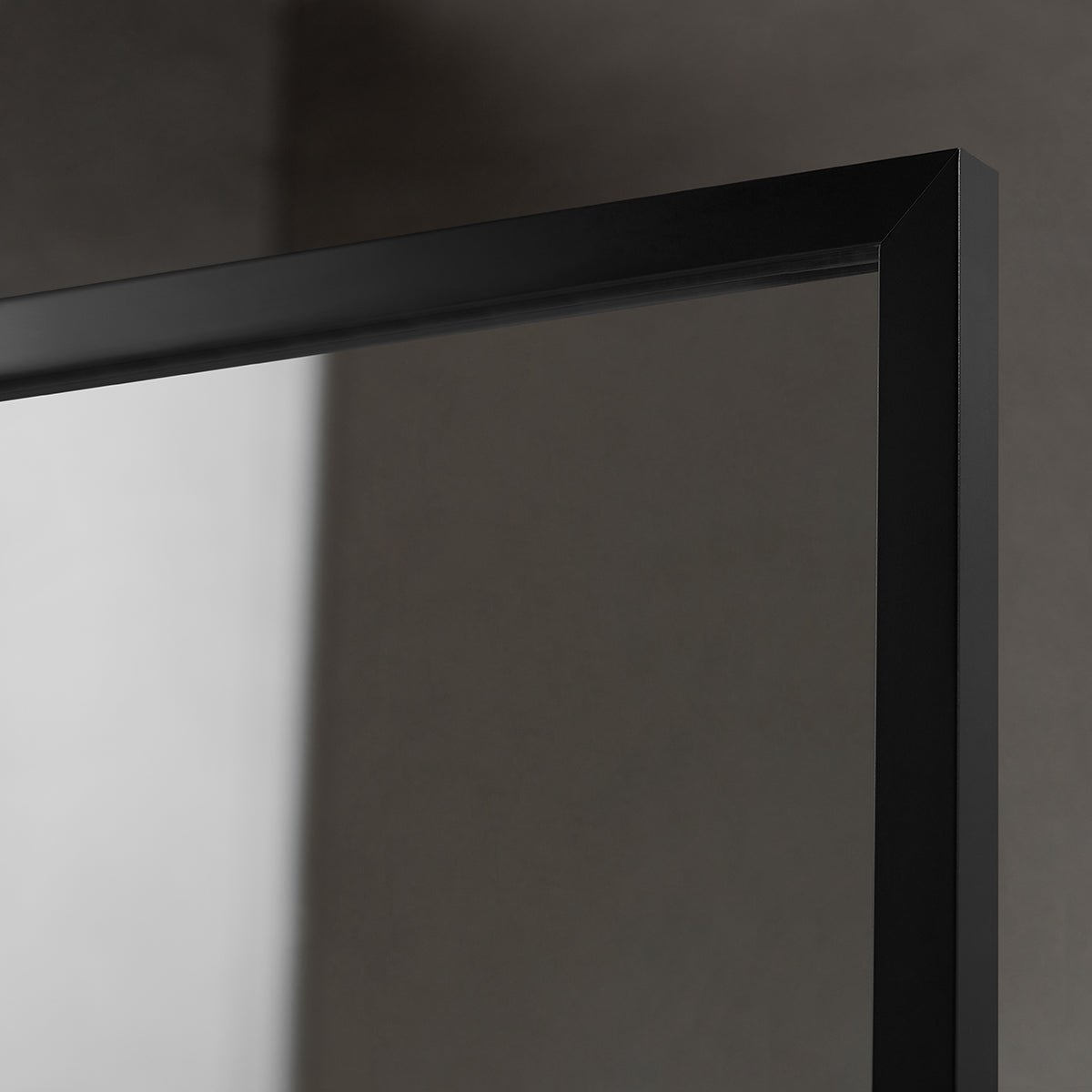 Serene Valley Stand - Alone Shower Screen SVSD5005 - 3474MB, 3/8" Tempered Glass with Easy - Clean Coating, Premium 304 Stainless Steel Construction with Reversible Installation, Matte Black Finish - Serene Valley