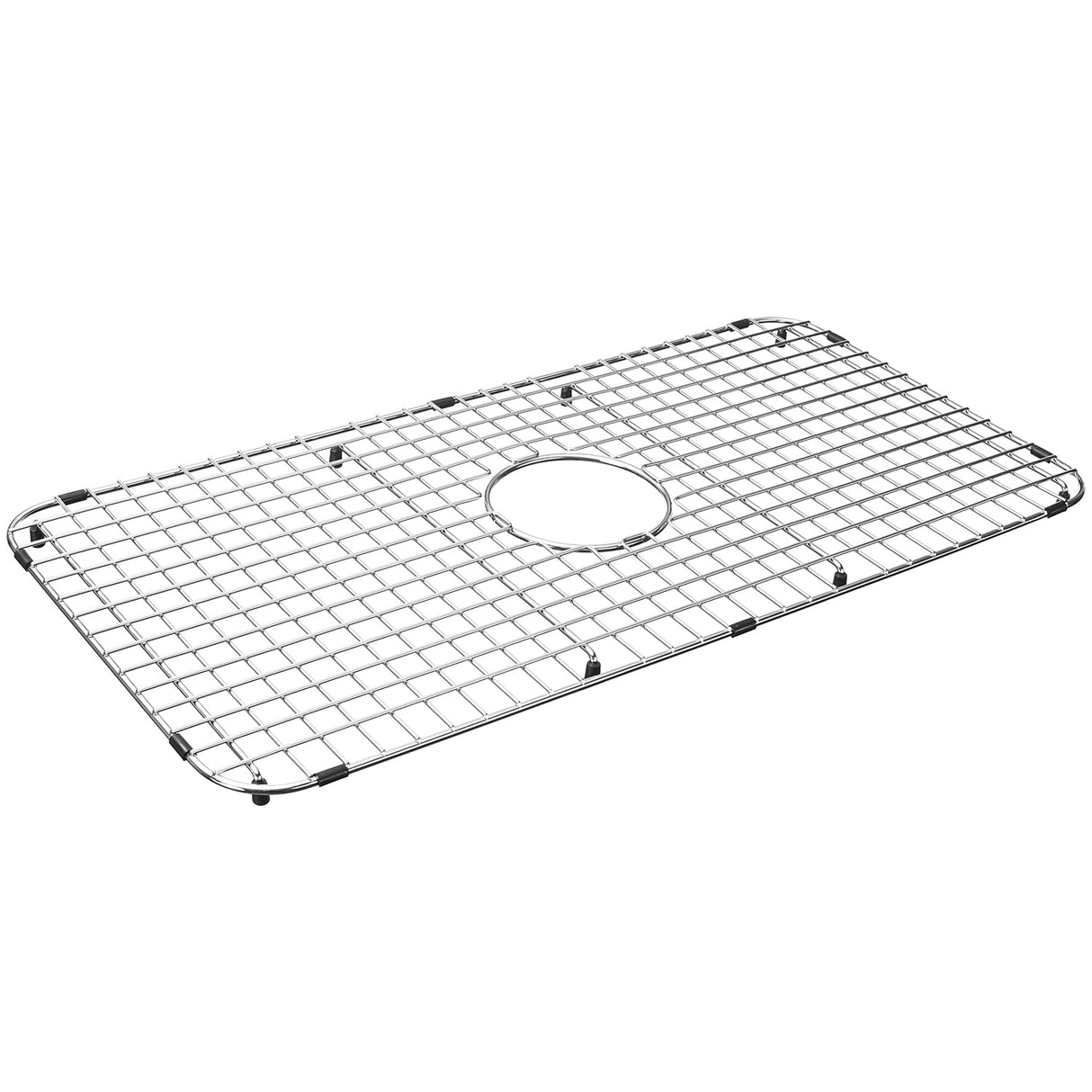 Sink Bottom Grid 28 - 1/16" X 13 - 15/16", Centered Drain with Corner Radius 2", SVM2814C - Serene Valley