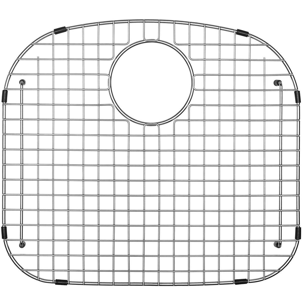 Sink Grid 18 - 13/16" x 16 - 13/16", Rear Drain with Bottom Corner Radius 3 - 1/2" and Top Corner Radius 9 - 1/2", NDG1817R - Serene Valley