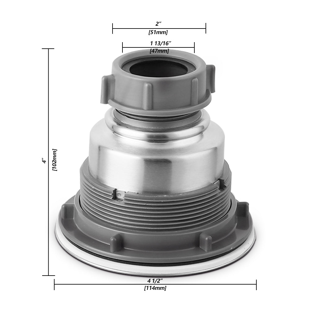 3 - 1/2 - inch Kitchen Sink Strainer Assembly, NDA0028 - Serene Valley