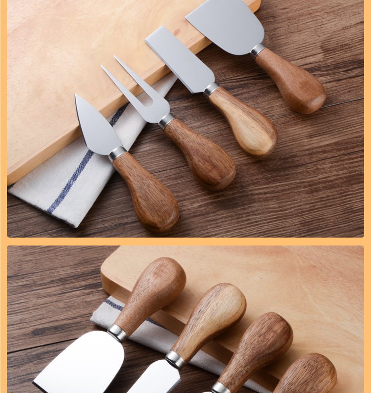 4PCS SET CHEESE KNIVES - Serene Valley