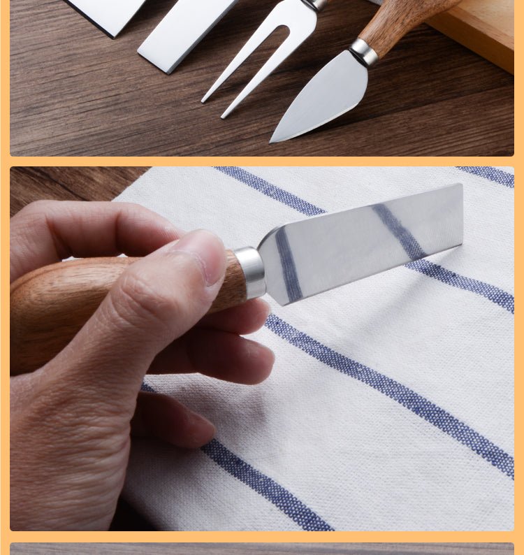 4PCS SET CHEESE KNIVES - Serene Valley