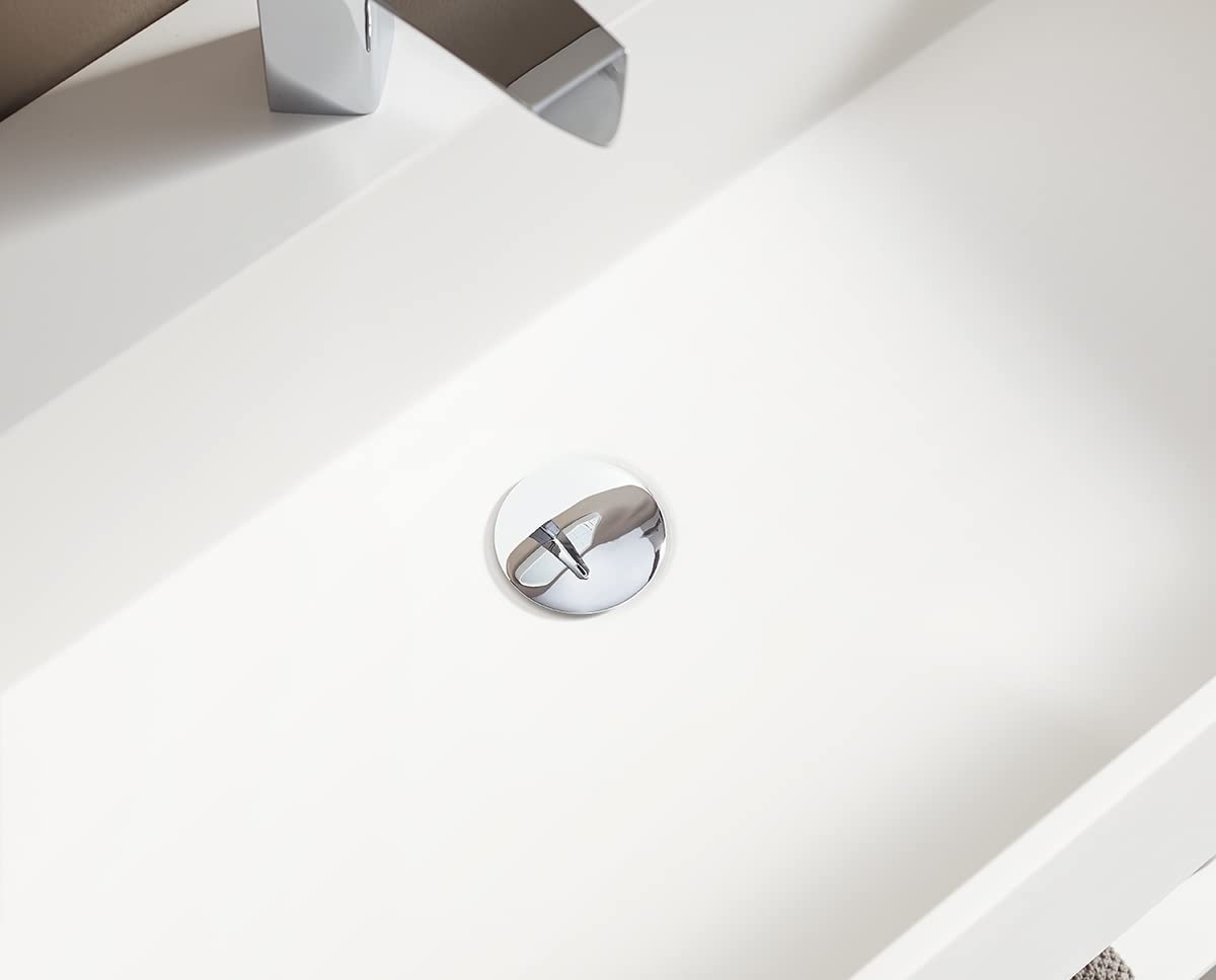 Serene Valley Bathroom Floating Vanity, 32" Wall - Mount Sink with Built - in Towel Space, Solid Surface Material in Matte White, SVWS607 - 32WH - Serene Valley