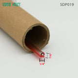 Serene Valley Shower Door Self - Adhesive Strips for 1/4" or Up Thickness Glass, Strong Adhesive Tape Pre - Applied for 7/36" Gap - 78" Strip, 2pcs SDP019 - Serene Valley