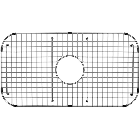 Serene Valley Sink Bottom Grid 27 - 1/2" x 14 - 1/4", Centered Drain with Corner Radius 3 - 1/2", NDG2814C - Serene Valley