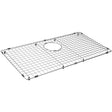 Serene Valley Sink Bottom Grid 27 - 9/16" x 14 - 9/16", Rear Drain with Corner Radius 3/16", Kitchen Sink Protector NDG2815R - Serene Valley