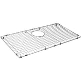 Serene Valley Sink Bottom Grid 27 - 9/16" x 14 - 9/16", Rear Drain with Corner Radius 3/16", Kitchen Sink Protector NDG2815R - Serene Valley