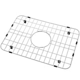 Serene Valley Sink Grid 16" X 12 - 1/2", Centered Drain with Corner Radius 1 - 1/2", NLW1613C - Serene Valley