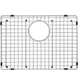 Serene Valley Sink Grid 19" X 14 - 1/8", Rear Drain with Corner Radius R 3/8", SVH1914R - Serene Valley