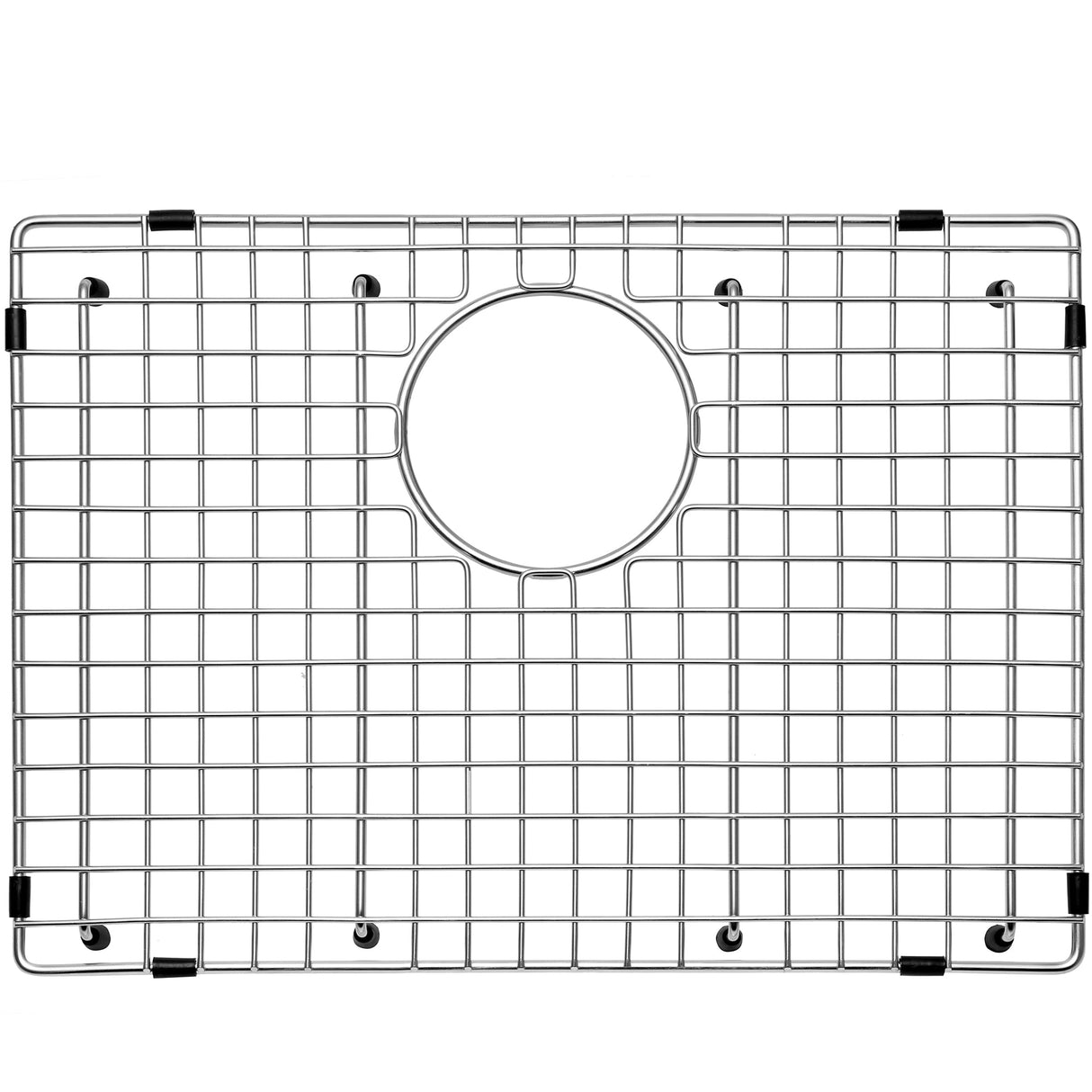 Serene Valley Sink Grid 19" X 14 - 1/8", Rear Drain with Corner Radius R 3/8", SVH1914R - Serene Valley