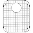 Sink Bottom Grid 14 - 1/16" x 17 - 1/4”, Rear Drain with Corner Radius 2", Sink Protector SVM1417R - Serene Valley