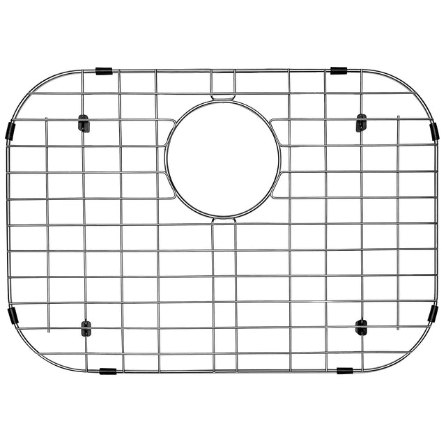 Sink Bottom Grid 19 - 1/16" x 13 - 5/8”, Rear Drain with Corner Radius 3 - 1/2" NLW1914R - Serene Valley