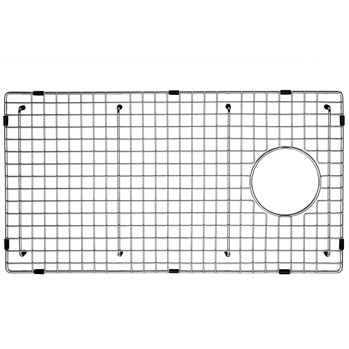 Sink Bottom Grid 25 - 7/8“ X 14 - 1/16", Side Drain with Corner Radius 3/8",SVH2614S - Serene Valley