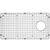 Sink Bottom Grid 25 - 7/8“ X 14 - 1/16", Side Drain with Corner Radius 3/8",SVH2614S - Serene Valley