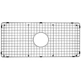 Sink Bottom Grid 27 - 1/4" X 12 - 9/16", Centered Drain with Corner Radius 3/8" NDG2813C - Serene Valley