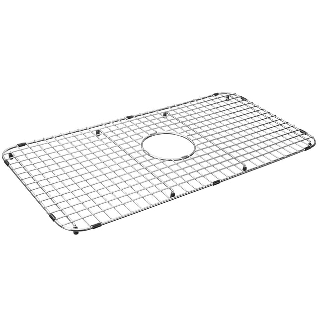 Sink Bottom Grid 28 - 1/16" X 13 - 15/16", Centered Drain with Corner Radius 2", SVM2814C - Serene Valley