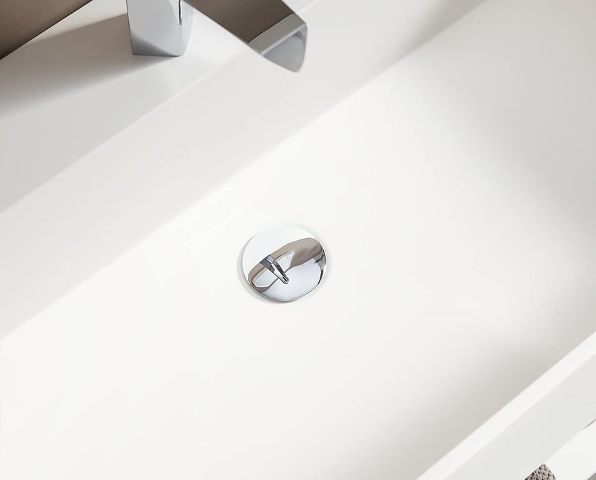 Serene Valley Bathroom Floating Vanity, 24" Wall-Mount Sink with Built-in Towel Space, Solid Surface Material in Matte White, SVWS607-24WH