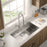 Stainless Steel 36-in. Single Bowl Drop-in or Undermount Kitchen Sink with Thick Deck and Grid, DS3622R