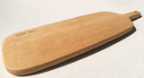 Paddle cutting board and bread board 15 3/4"x 4 5/16" x 5/8", NDA0044