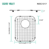 Sink Grid 12 x 15, NDG1317 dim 11 7/8” x 15 3/8”