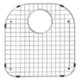 Sink Grid 15-1/8” X 15-15/16“, Rear Drain with Bottom Corner Radius 2-3/8" and Top Corner Radius 5-7/8", NDG1516R