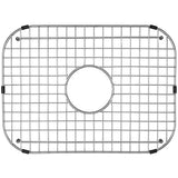 Serene Valley Sink Grid 18-1/8" L x 13-3/8" W, Centered Drain with Corner Radius 3-1/2", NDG1813C