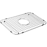 Serene Valley Sink Bottom Grid 19" x 12-1/2", Centered Drain with Corner Radius 1-1/2", NDG1912C