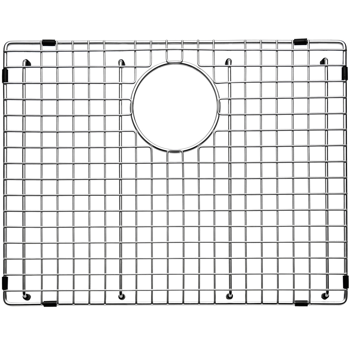 Sink Bottom Grid 20-11/16" X 15-13/16", Rear Drain with Corner Radius 3/16" NDG2116R