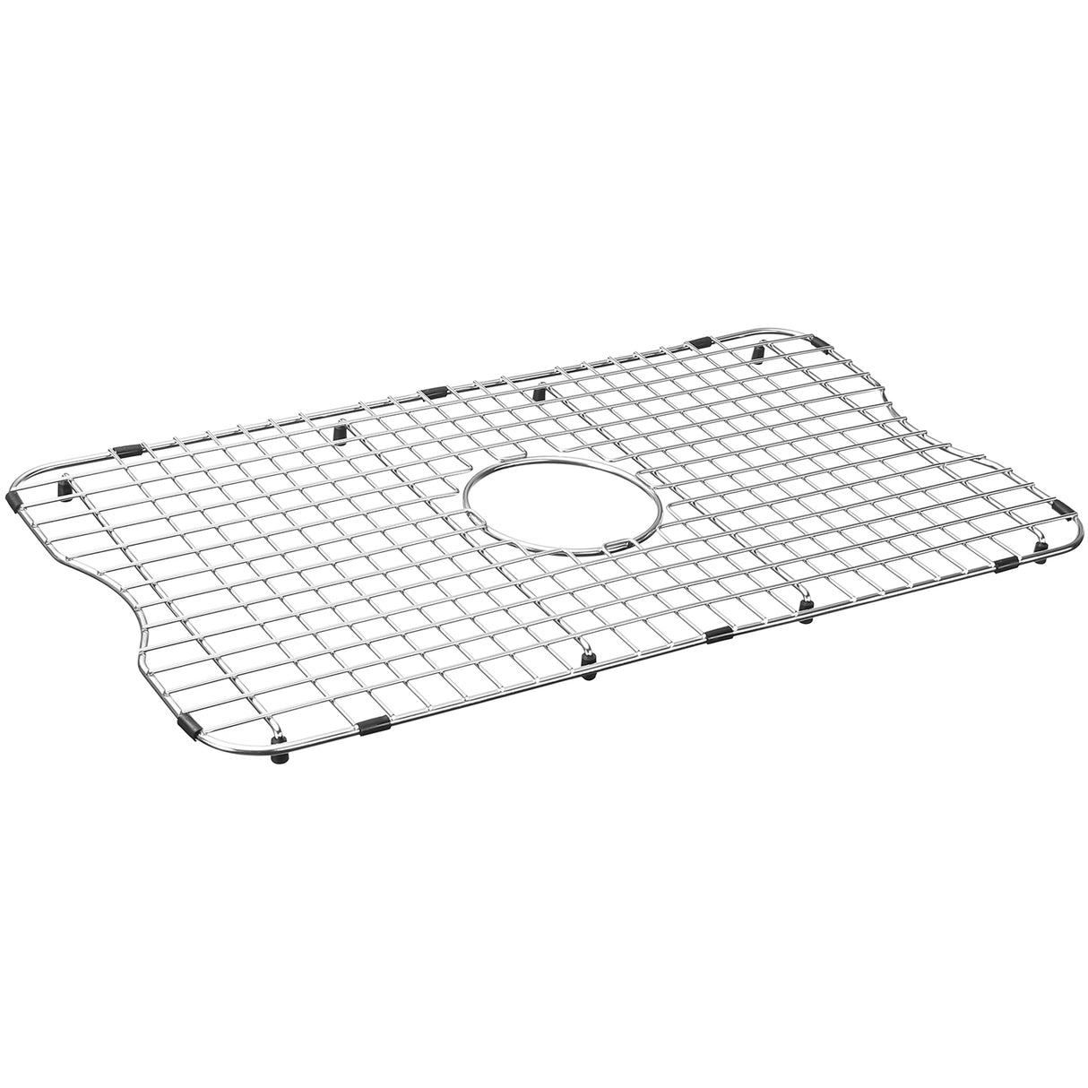 Serene Valley Sink Grid 26-5/8" x 14-13/16", Centered Drain with Corner Radius 1-1/2",NDG2615C