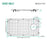 Sink Bottom Grid 26-15/16" X 14-1/16", Side Drain with Corner Radius 3/8",NDG2714S