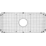 Sink Bottom Grid 27-1/4" X 12-9/16", Centered Drain with Corner Radius 3/8" NDG2813C