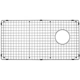 Serene Valley Sink Bottom Grid 28-1/4" x 14-3/8", Side Drain with Corner Radius 3/8",NDG2814S