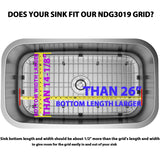 Sink Grid 26 x 14, NDG3019 dim 26" x 14 1/8"