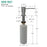 Kitchen Soap Dispenser NDS021BN, Solid Brass Construction with Refill-From-Top Capacity, Super Smooth and Durable Pump with Built-in Bottle