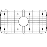 Sink Bottom Grid 24-1/8" x 12-5/8", Centered Drain with Corner Radius 1-1/2" NLW2412C