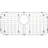 Serene Valley 25-1/4" X 12-1/2“ Sink Grid , Rear Drain with Corner Radius 1-1/2",  NLW2513R