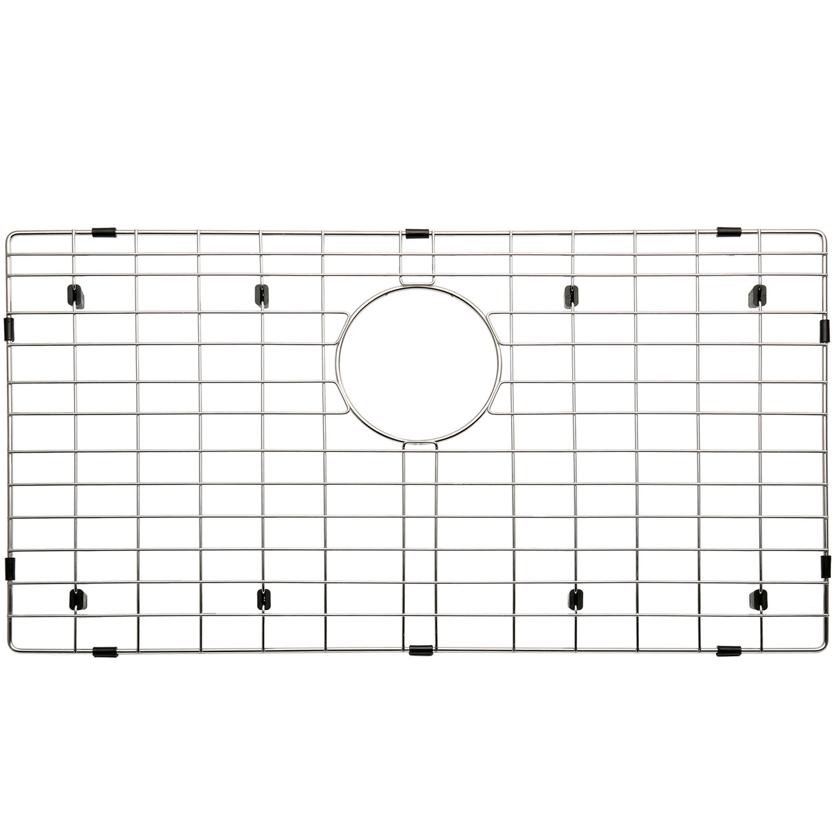 Serene Valley 26-1/4" X 14-1/4" Sink Protector, Rear Drain with Corner Radius 3/8",  NLW2715R