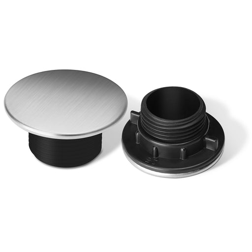Kitchen Sink Hole Plug, 304 Stainless Steel Material, Sink Tap Hole Cover for 1.2-1.6" Dia Hole, 2pcs NSA100