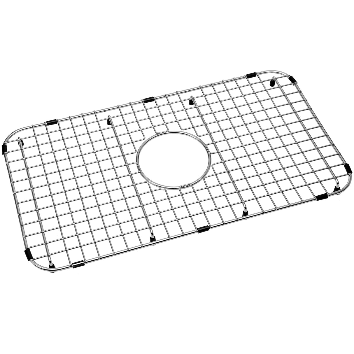 Serene Valley Sink Grid 26-1/8" X 13", Centered Drain with Corner Radius 2-1/2", SVM2613C